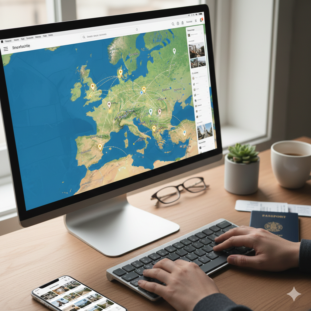 Travel Tracking Interface